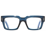 Cutler & Gross - The Great Frog Titan Square Optical Glasses - Deep Blue Crystal - Luxury