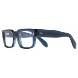 Cutler & Gross - The Great Frog Titan Square Optical Glasses - Deep Blue Crystal - Luxury