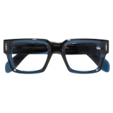 Cutler & Gross - The Great Frog Titan Square Optical Glasses - Deep Blue Crystal - Luxury