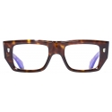 Cutler & Gross - 1413 Optical Rectangle Glasses - Dark Turtle - Luxury - Cutler & Gross Eyewear