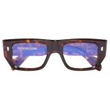 Cutler & Gross - 1413 Optical Rectangle Glasses - Dark Turtle - Luxury - Cutler & Gross Eyewear