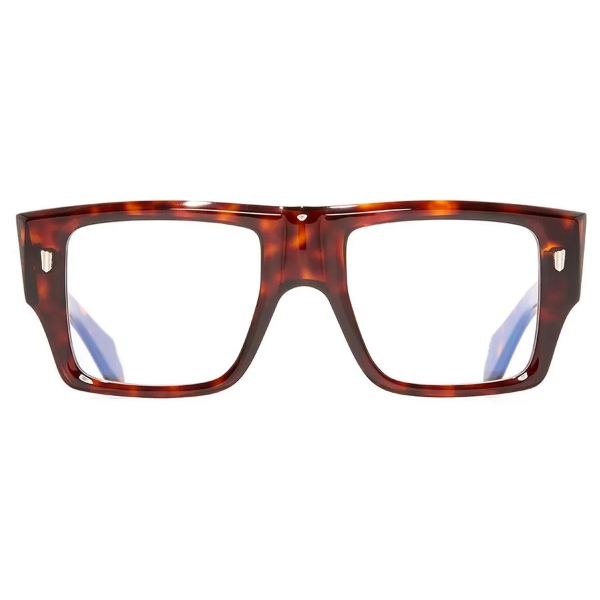 Cutler & Gross - 1414 Optical Rectangle Glasses - Dark Turtle - Luxury - Cutler & Gross Eyewear