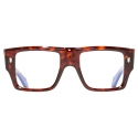 Cutler & Gross - 1414 Optical Rectangle Glasses - Dark Turtle - Luxury - Cutler & Gross Eyewear