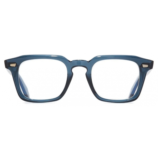 Cutler & Gross - 1416 Optical Round Glasses - Deep Blue Crystal - Luxury - Cutler & Gross