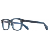 Cutler & Gross - 1416 Optical Round Glasses - Deep Blue Crystal - Luxury - Cutler & Gross