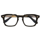 Cutler & Gross - 1416 Optical Round Glasses - Black on Crystal - Luxury - Cutler & Gross Eyewear