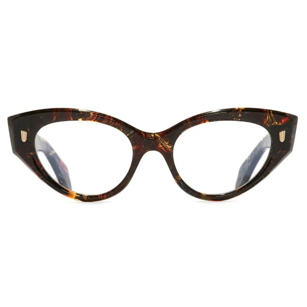 Cutler & Gross - 1417 Optical Cat Eye Glasses - Brush Stroke - Luxury - Cutler & Gross Eyewear