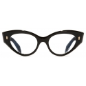 Cutler & Gross - 1417 Optical Cat Eye Glasses - Black on Crystal - Luxury - Cutler & Gross