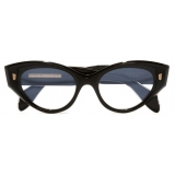 Cutler & Gross - 1417 Optical Cat Eye Glasses - Black on Crystal - Luxury - Cutler & Gross