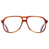 Cutler & Gross - 9782 Optical Aviator Glasses - Havana Honey Turtle - Luxury - Cutler & Gross