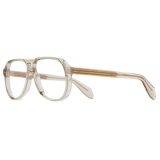 Cutler & Gross - 9782 Optical Aviator Glasses - Sand Crystal - Luxury - Cutler & Gross Eyewear