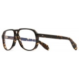 Cutler & Gross - 9782 Optical Aviator Glasses - Black on Havana - Luxury - Cutler & Gross