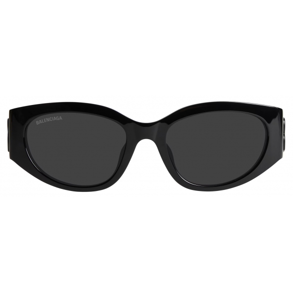 Balenciaga - Occhiali da Sole Bossy Round AF da Donna - Nero - Occhiali da Sole - Balenciaga Eyewear