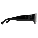 Balenciaga - Occhiali da Sole Bossy Round AF da Donna - Nero - Occhiali da Sole - Balenciaga Eyewear