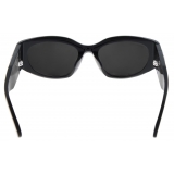 Balenciaga - Occhiali da Sole Bossy Round AF da Donna - Nero - Occhiali da Sole - Balenciaga Eyewear