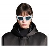 Balenciaga - Occhiali da Sole Bossy Round AF da Donna - Azzurro - Occhiali da Sole - Balenciaga Eyewear