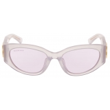 Balenciaga - Women's Bossy Round AF Sunglasses - Light Pink - Sunglasses - Balenciaga Eyewear