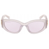 Balenciaga - Women's Bossy Round AF Sunglasses - Light Pink - Sunglasses - Balenciaga Eyewear