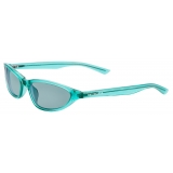 Balenciaga - Occhiali da Sole Neo Oval 2.0 da Donna - Verde - Occhiali da Sole - Balenciaga Eyewear