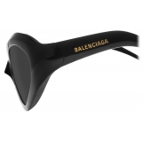 Balenciaga - Women's Orbit Cat Sunglasses - Black - Sunglasses - Balenciaga Eyewear