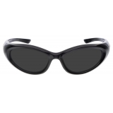 Balenciaga - Sporty B Round AF Sunglasses - Black - Sunglasses - Balenciaga Eyewear