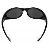 Balenciaga - Occhiali da Sole Sporty B Round AF - Nero - Occhiali da Sole - Balenciaga Eyewear