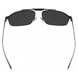 Balenciaga - Occhiali da Sole Tag 3.0 D-Frame da Uomo - Nero - Occhiali da Sole - Balenciaga Eyewear