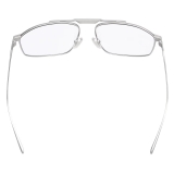 Balenciaga - Occhiali da Sole Tag 3.0 D-Frame da Uomo - Argento - Occhiali da Sole - Balenciaga Eyewear