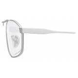 Balenciaga - Occhiali da Sole Tag 3.0 D-Frame da Uomo - Argento - Occhiali da Sole - Balenciaga Eyewear