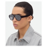 Bottega Veneta - Occhiali da Sole Soft Aviator - Havana Grigio - Occhiali da Sole - Bottega Veneta Eyewear