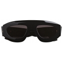 Bottega Veneta - Ultrathin Shield Sunglasses - Black Grey - Sunglasses - Bottega Veneta Eyewear