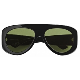 Bottega Veneta - Osservatorio Aviator Sunglasses - Black Green - Sunglasses - Bottega Veneta Eyewear