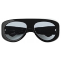 Bottega Veneta - Osservatorio Aviator Sunglasses - Black Light Blue - Sunglasses - Bottega Veneta Eyewear