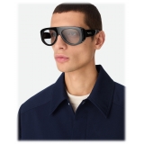 Bottega Veneta - Osservatorio Aviator Sunglasses - Black Light Blue - Sunglasses - Bottega Veneta Eyewear