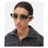 Bottega Veneta - Angle Cat Eye Sunglasses - Blu Havana - Sunglasses - Bottega Veneta Eyewear