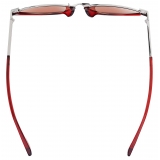 Bottega Veneta - Occhiali da Sole Cat-Eye Classic - Rosso Marrone - Occhiali da Sole - Bottega Veneta Eyewear