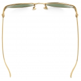 Bottega Veneta - Knot Cat Eye Sunglasses - Gold Green - Sunglasses - Bottega Veneta Eyewear