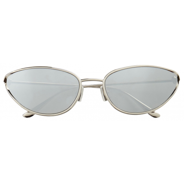 Bottega Veneta - Knot Cat Eye Sunglasses - Silver - Sunglasses - Bottega Veneta Eyewear