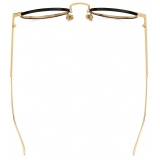 Bottega Veneta - Classic Panthos Sunglasses - Gold - Sunglasses - Bottega Veneta Eyewear