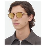 Bottega Veneta - Mitre Square Sunglasses - Green - Sunglasses - Bottega Veneta Eyewear