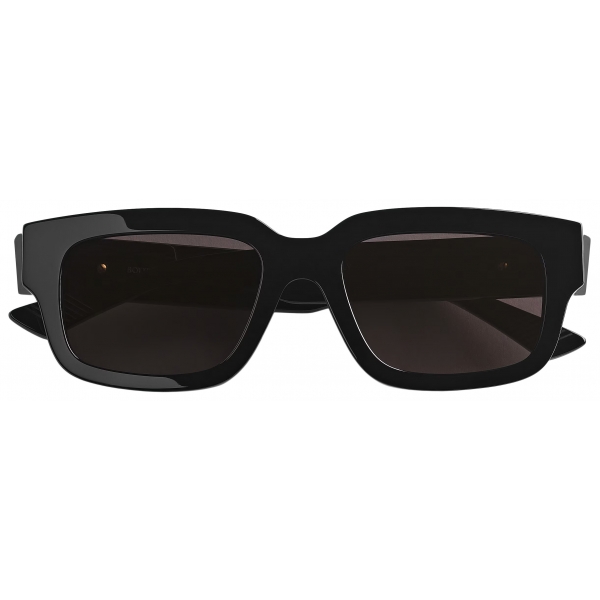 Bottega Veneta - Ultrathin Square Sunglasses - Black Brown - Sunglasses - Bottega Veneta Eyewear