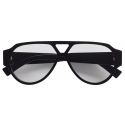 Bottega Veneta - Occhiali da Sole Soft Aviator - Nero - Occhiali da Sole - Bottega Veneta Eyewear