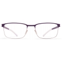 Mykita - Gerhard - NO1 - Silver Deep Purple - Metal Glasses - Optical Glasses - Mykita Eyewear