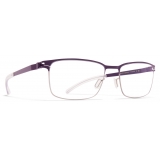 Mykita - Gerhard - NO1 - Argento Viola Scuro  - Metal Glasses - Occhiali da Vista - Mykita Eyewear