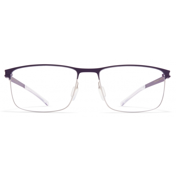 Mykita - Xander - NO1 - Argento Viola Scuro  - Metal Glasses - Occhiali da Vista - Mykita Eyewear