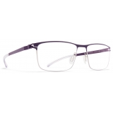 Mykita - Xander - NO1 - Argento Viola Scuro  - Metal Glasses - Occhiali da Vista - Mykita Eyewear