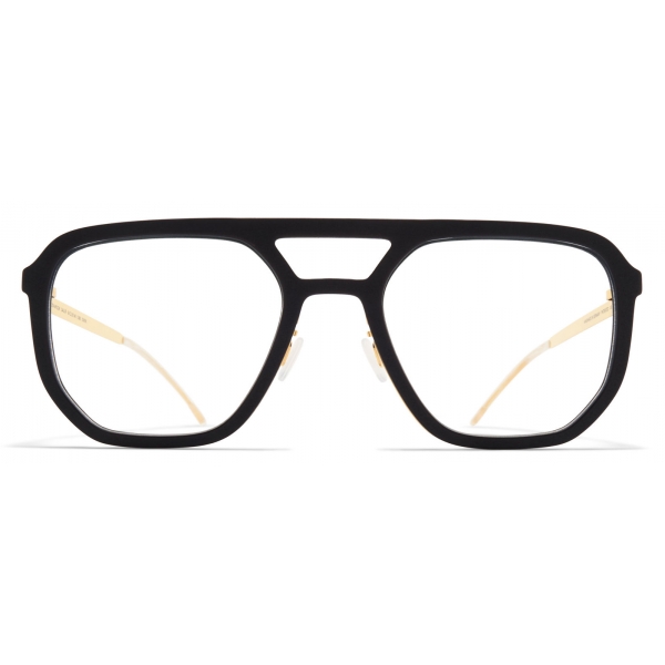 Mykita - Dalur - Mylon - Nero Pece Oro Lucido - Mylon Glasses - Occhiali da Vista - Mykita Eyewear