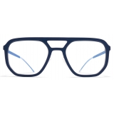 Mykita - Dalur - Mylon - Blu Navy Argento Blu Yale - Mylon Glasses - Occhiali da Vista - Mykita Eyewear