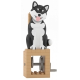 Jekca - Shiba Inu - Automata (Black) - Lego - Scultura - Costruzione - 4D - Animali di Mattoncini - Toys