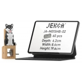 Jekca - Shiba Inu - Automata (Black) - Lego - Scultura - Costruzione - 4D - Animali di Mattoncini - Toys